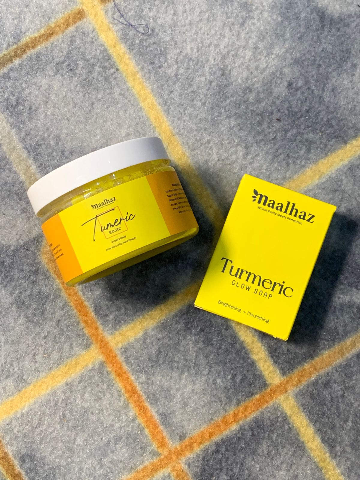 ๐ SPECIAL DEAL - Turmeric Soap & Scrub Combo Pack
