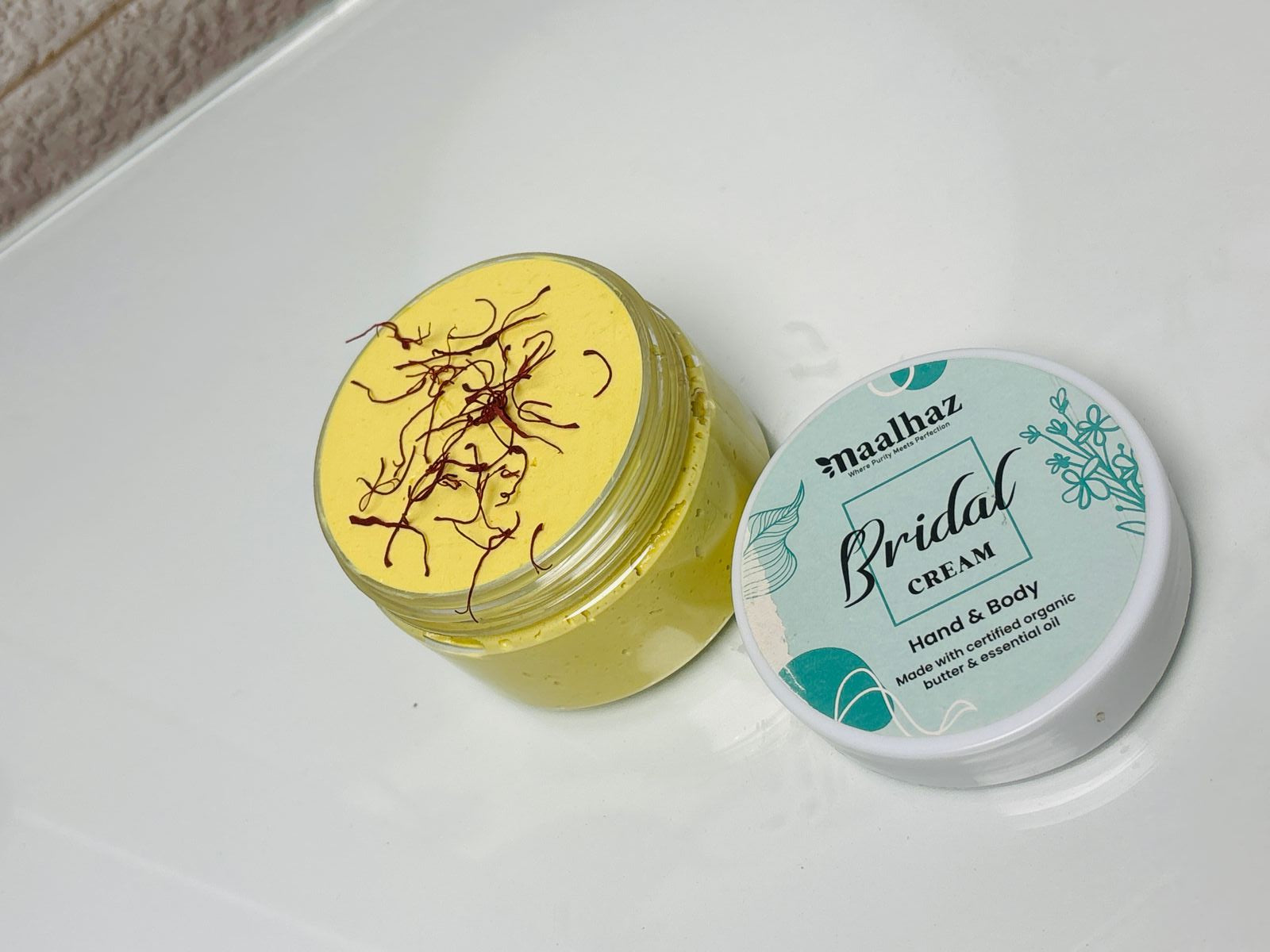 Bridal Zafrani Hand & Body Cream - Luxury Saffron Moisturizer